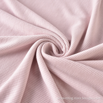 Liva Eco Viskos Spandex Ribbat tyg